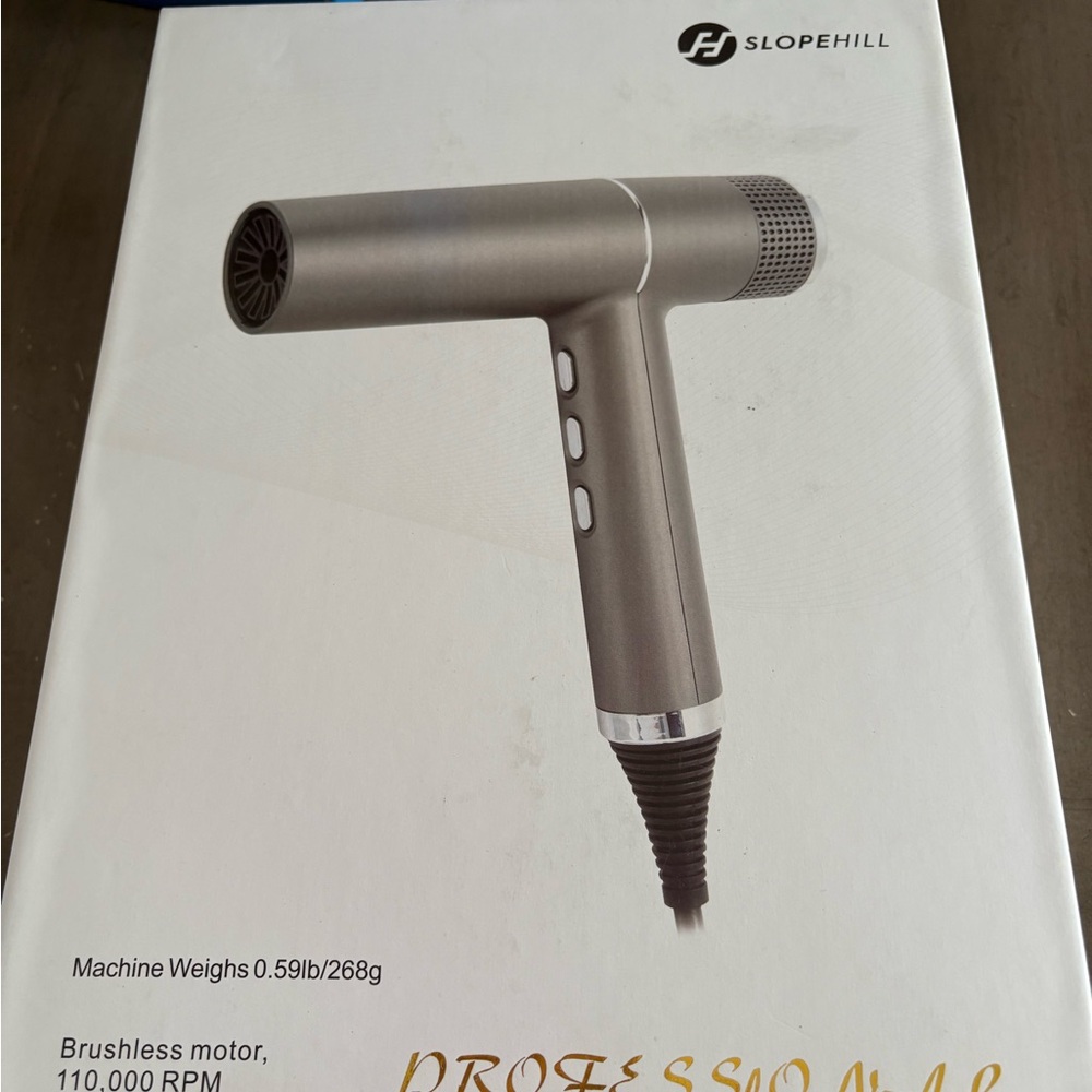 Slopehill Professional Hair Dryer in Silver